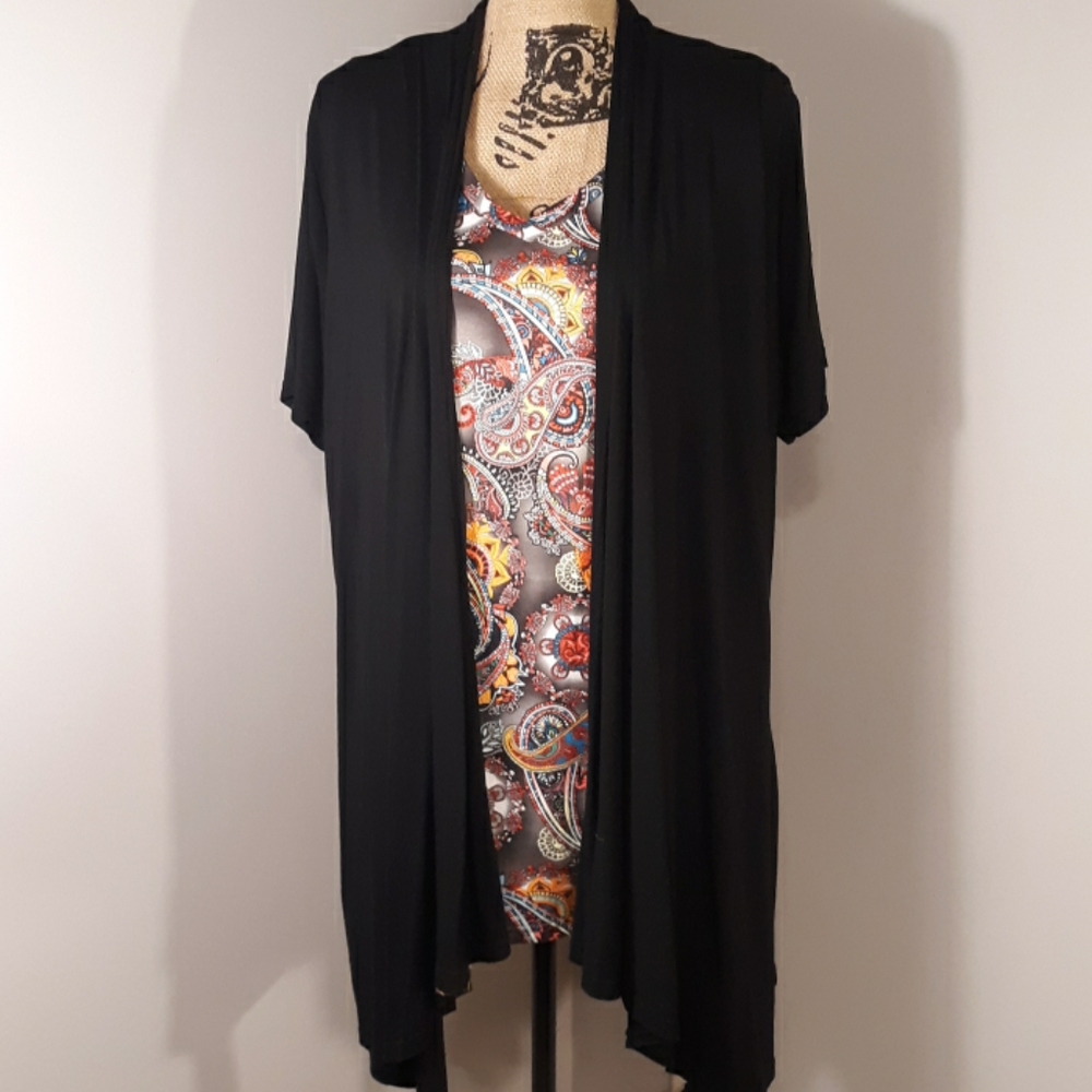 Stretchy Summer Cardigan 2X